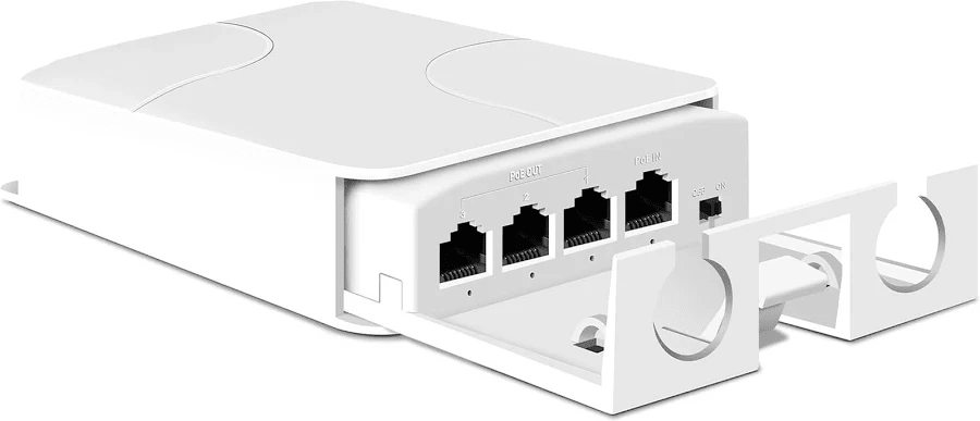 POE EXTENSOR 1 A 3 HX-FSPOE103-P 100MT 100Mbps IEEE802.3AF/AT in 30W out 25.5w1