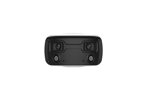 UNV Cámara IP Bala Omniview IPC2K28SE-ADF40KMC-WL-I0 8MP 4K doble lentes ColorHunter 30m Audio bidir3