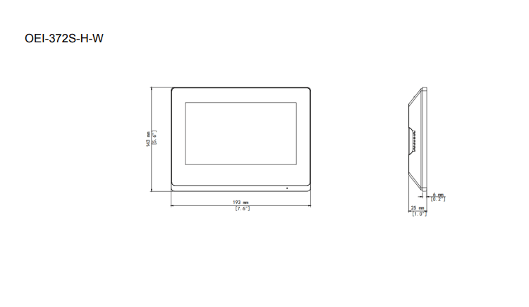 UNV VIDEO PORTERO KIT KIT-201S-372S WIFI4