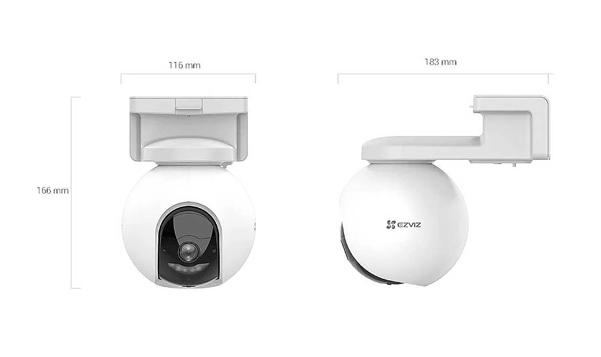CAMARA WiFi 360 HB8 2K+ Con Bateria CS-HB8-R100-2C4WDL Ezviz3