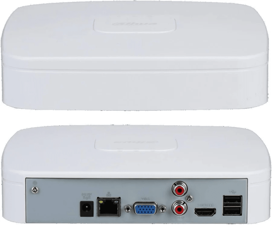 Dahua NVR WizSense DHI-NVR2104-I2 4 Canales Serie Inteligente  12 MP (4K)  SMD Plus1