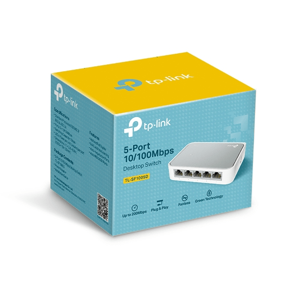 TP-LINK SWITCH TL-SF1005D sobremesa con 5 puertos a 10/100 Mbps2