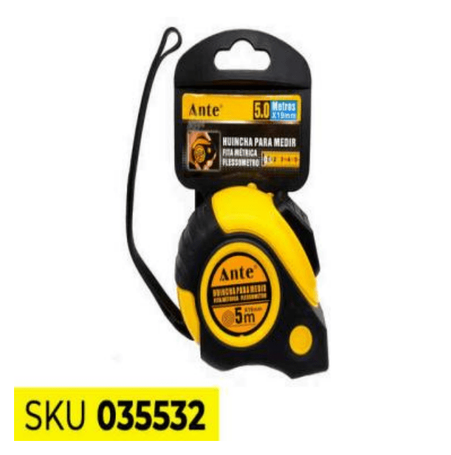 HUINCHA PARA MEDIR 5Mx19MM 5MT1