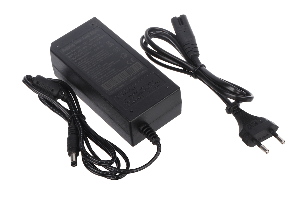 Transformador (Fuente de poder) Plasitica 12V-5A(Con Interfaz IiI,Fuente solo)1