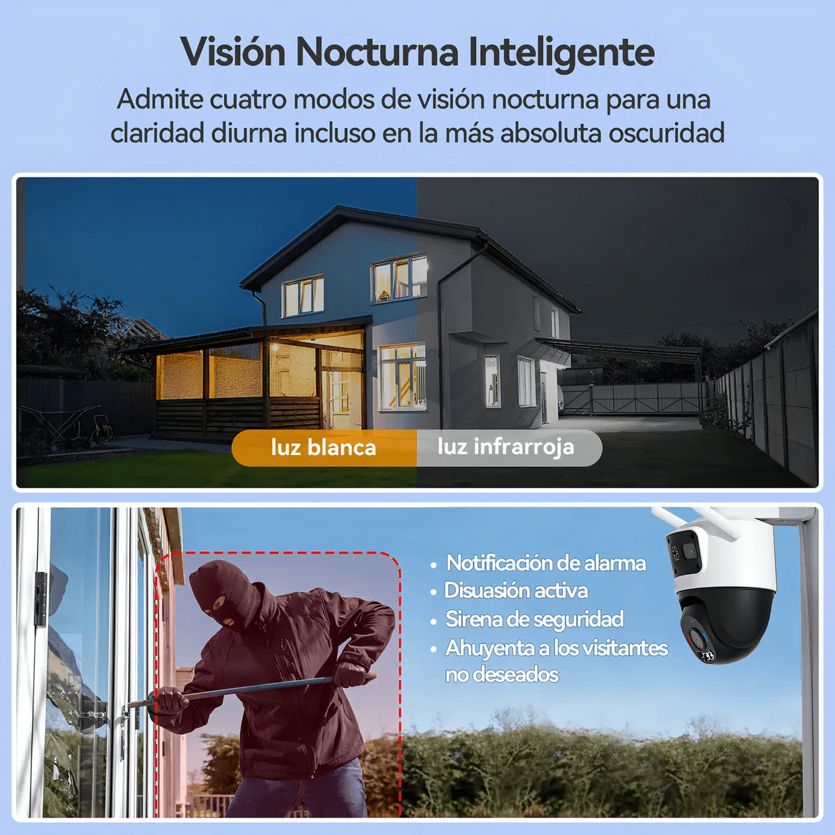 Imou Cruiser Trile IPC-S7UN-11M0WED 11mp lente triple, 2 fijas 3mp + PT 5mp audio bidireccional exte4