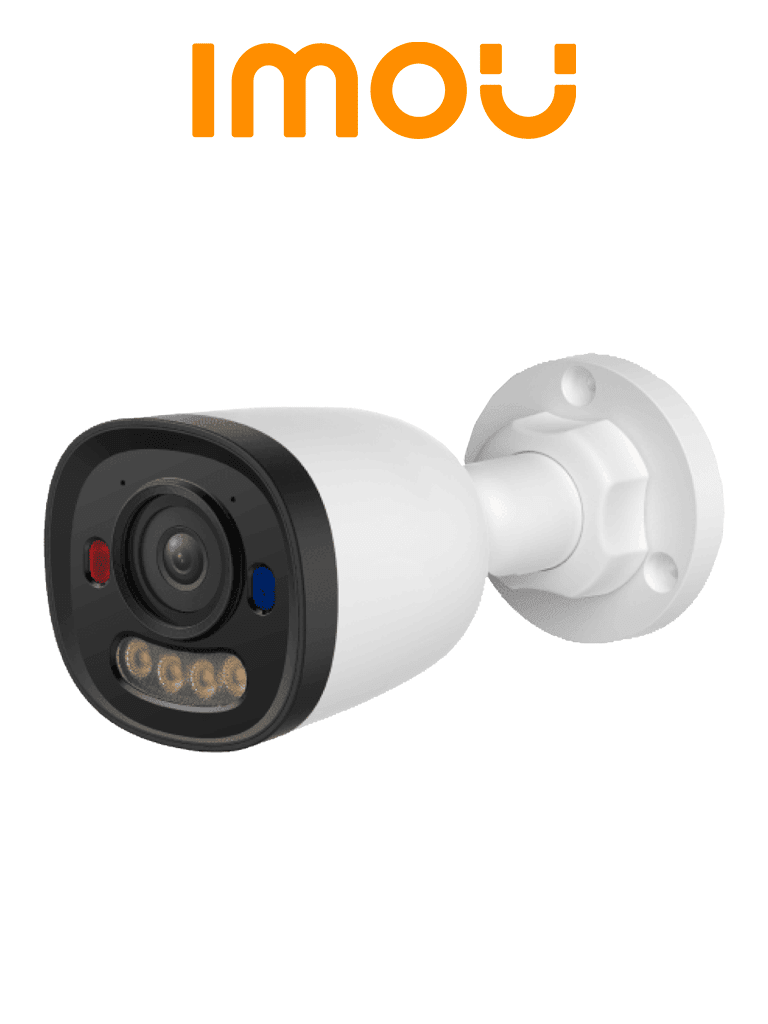 IMOU POE IPC-PU3EN-4P0 Bullet 4MP,Cross Line Detection, bidireccional,visual roja azul,IP 671