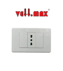 ENCHUFE SIMPLE CON CARCASA DE SEGURIDAD V-SO-0601-10 16A 250V SEC1