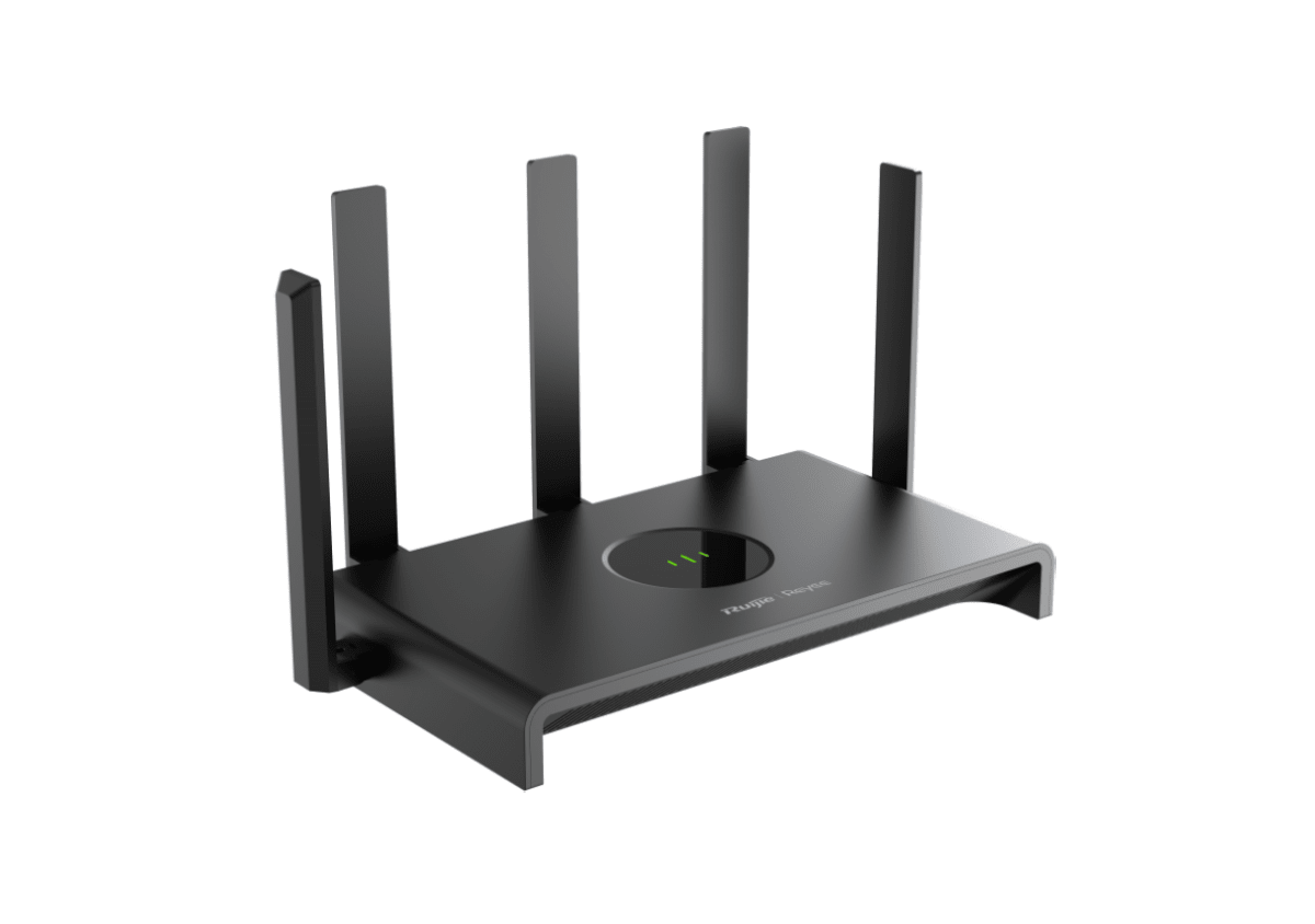 RG-EW1300G ROUTER WiFi5 DEBLE BANDA SOPRTA RENDIMIENTO MESH 12300Mbps RUIJIE Reyee1