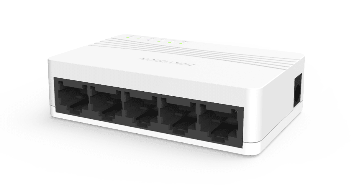 Switch Ethernet 1000Mbps, 5 Puertos, DS-3E0505D-E HIKVISION2