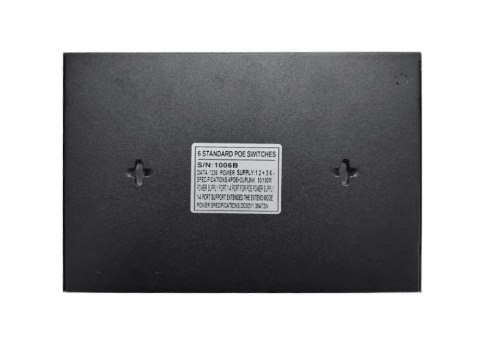 POE SWITCH IAITECH 2FE+4POE,DC52V-65W,AC100-240V.2