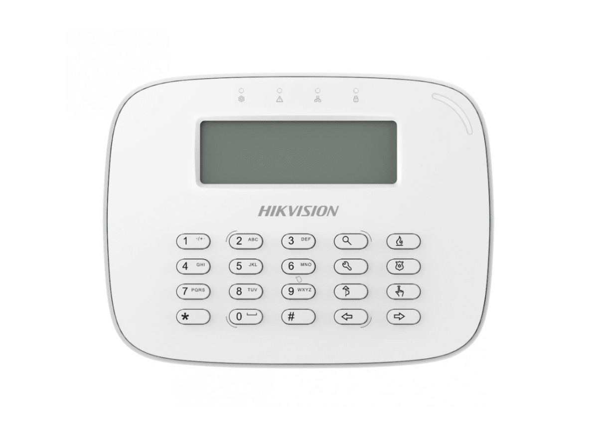 Teclado LCD (80 × 25 mm) para alarmas de la serie DS-19A1