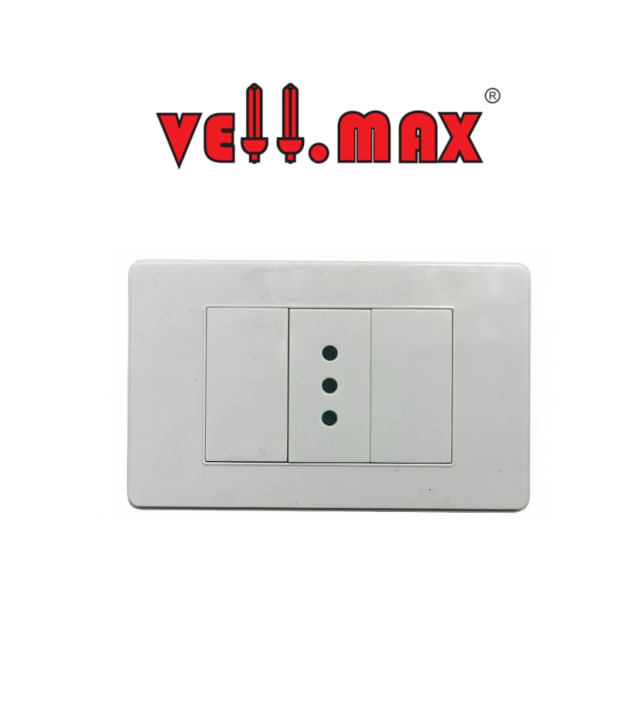 ENCHUFE SIMPLE CON CARCASA DE SEGURIDAD V-SO-0501-10 10A 250V SEC1