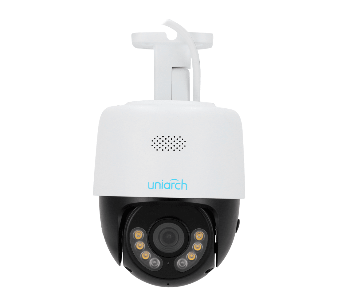 MES UNIARCH Cámara IP IPC-P213 PT POE ONVIF 3MP Audio Bidireccional Doble Luz 30m IP661