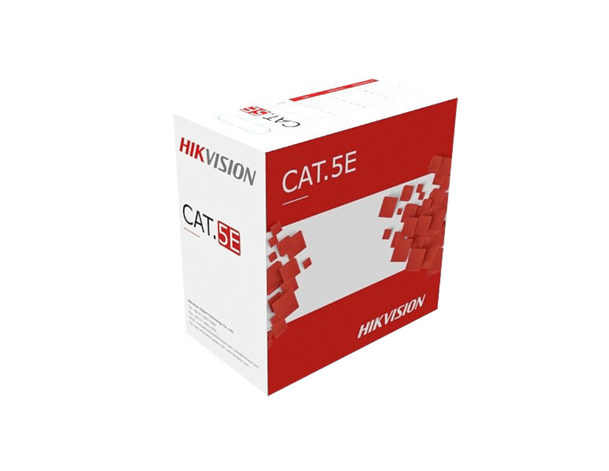 Cable UTP Cat5e Exterior 305m DS-1LN5EO-UU-E Negro Hikvision1