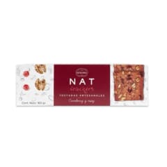 GALLETAS NAT CRACKERS CRANBERRY Y NUEZ 160 G