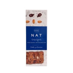 GALLETAS NAT CRACKERS DATILES Y ALMENDRA 160 G