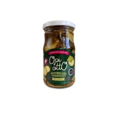PEPINILLOS AGRIDULCES EN RODAJAS OPI OTTO 305 G.