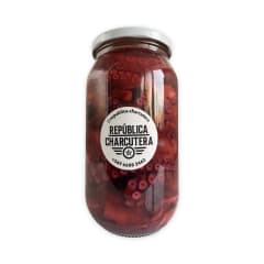 PULPO COCIDO EN CONSERVA 1 LT.