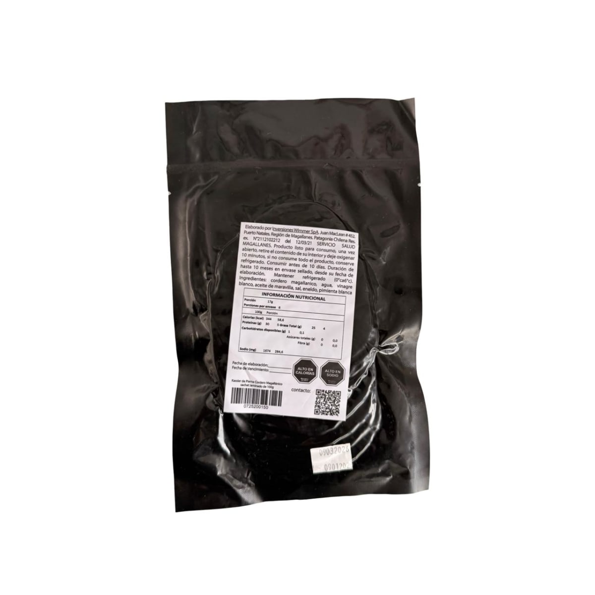 KASSLER PIERNA DE CORDERO AHUMADOS WIMMER 100 G.2
