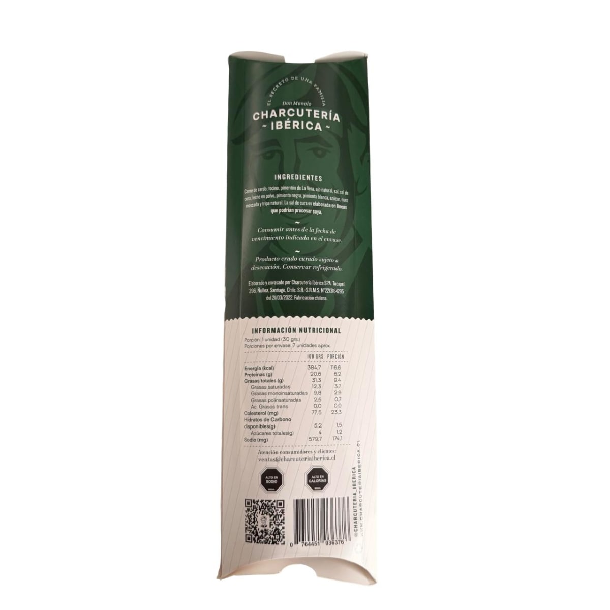 FUET CHARCUTERÍA IBÉRICA 220 G2