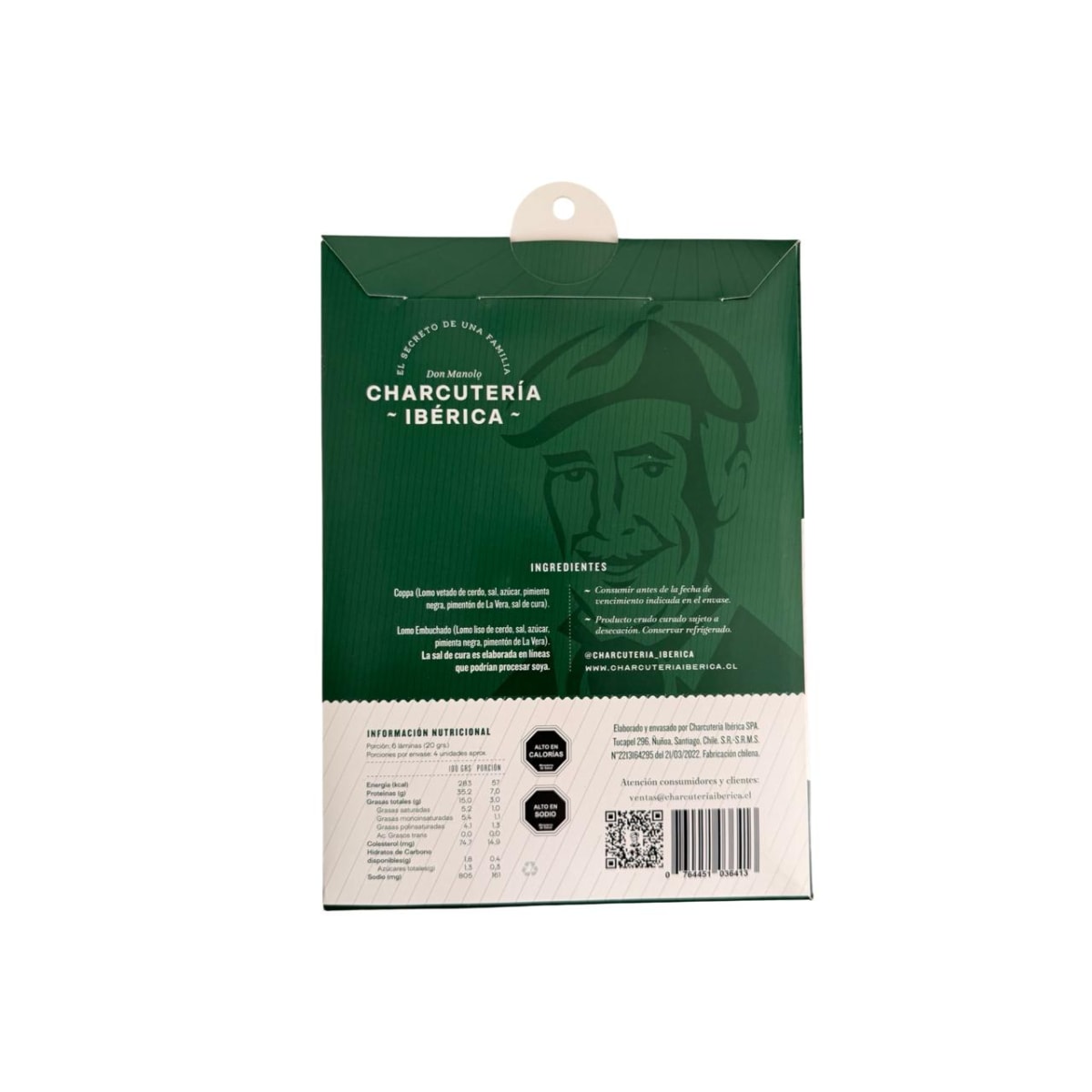 TABLA MEDITERRANEA CHARCUTERÍA IBÉRICA 80 G2
