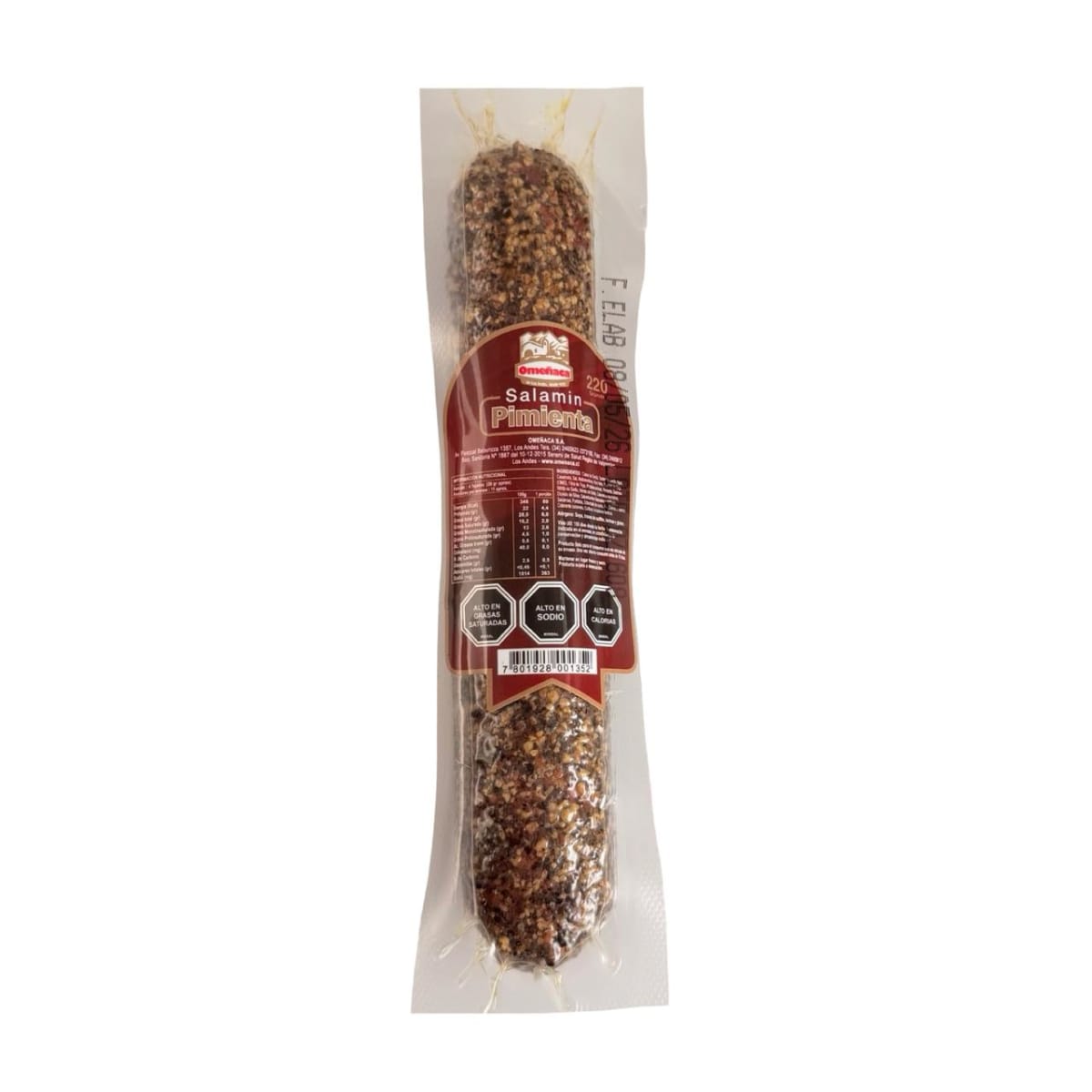 SALAMIN PIMIENTA OMEÑACA 220 G1
