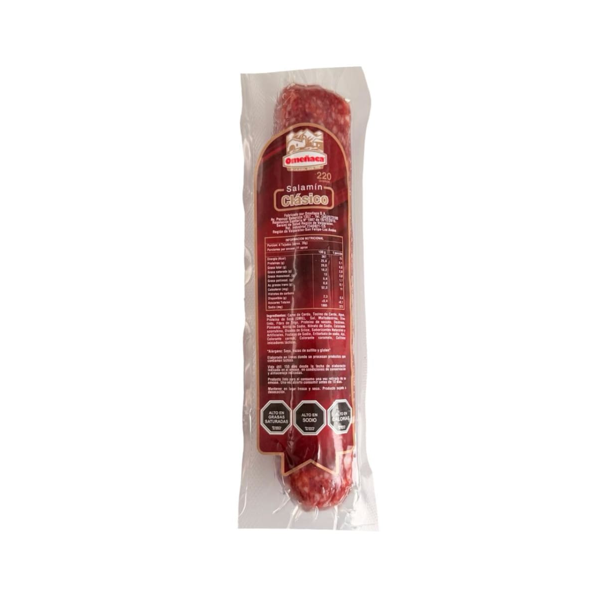 SALAMIN CLÁSICO OMEÑACA 220 G1
