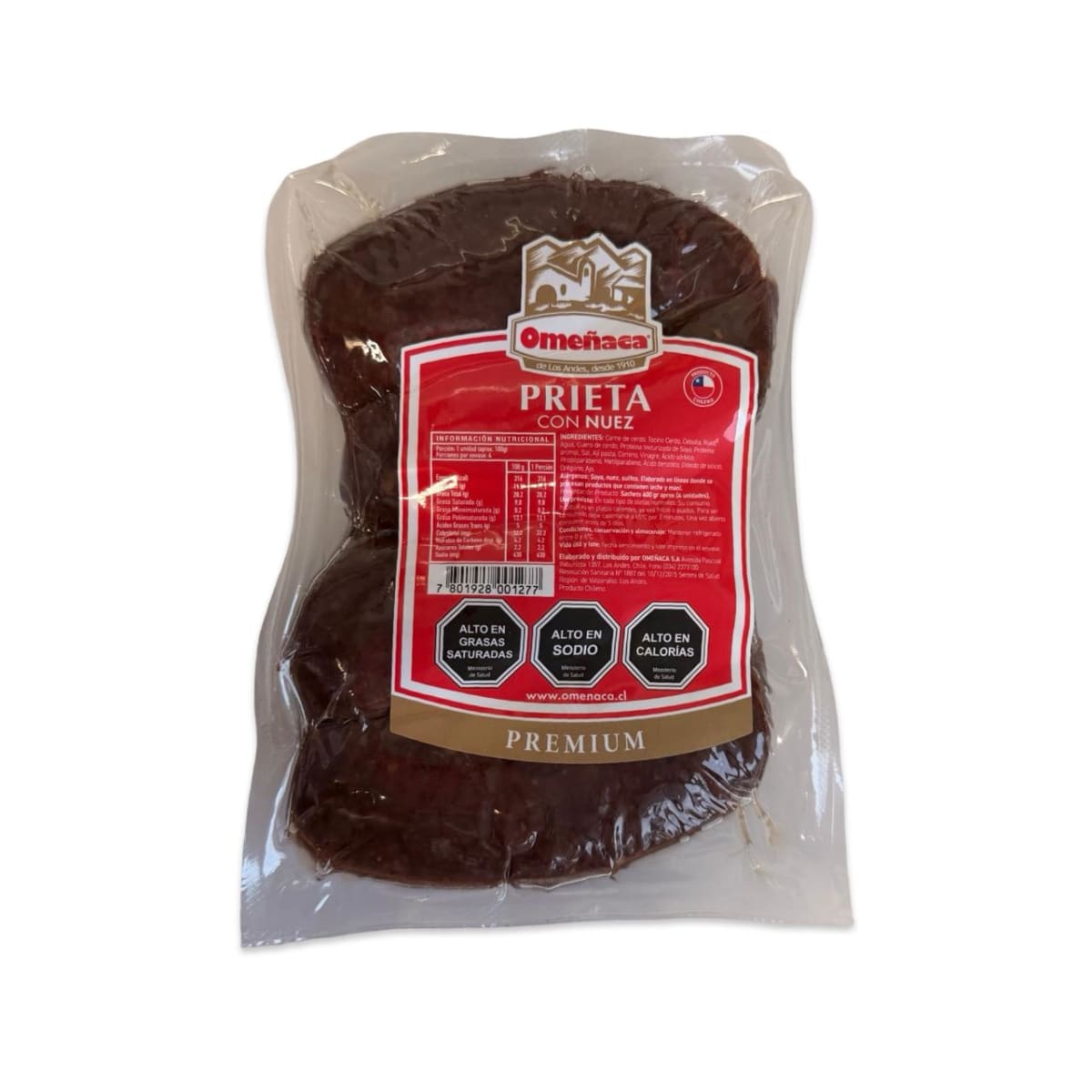 PRIETA CON NUEZ OMEÑACA 400 G1