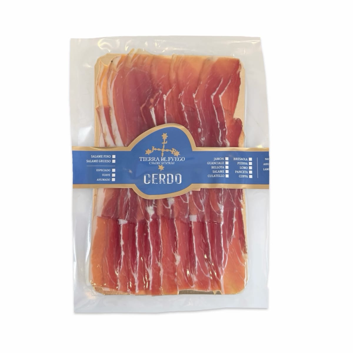 JAMON DE CERDO SPECK EMPORIO PATAGONIA AUSTRAL 100 G1