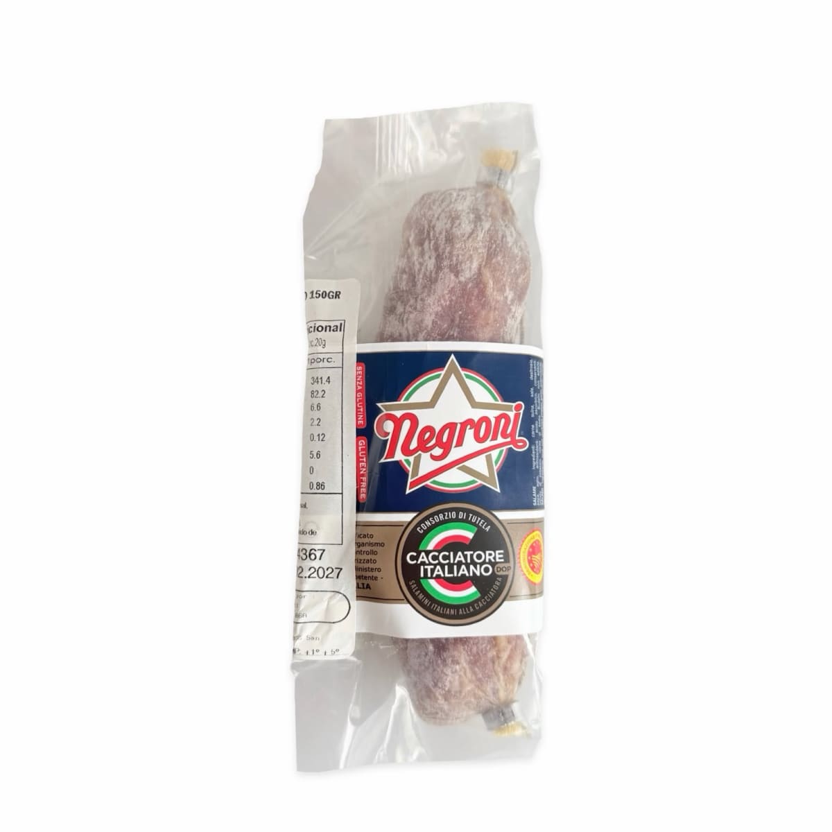 SALAME CACCIATORE NEGRONI 150 G1