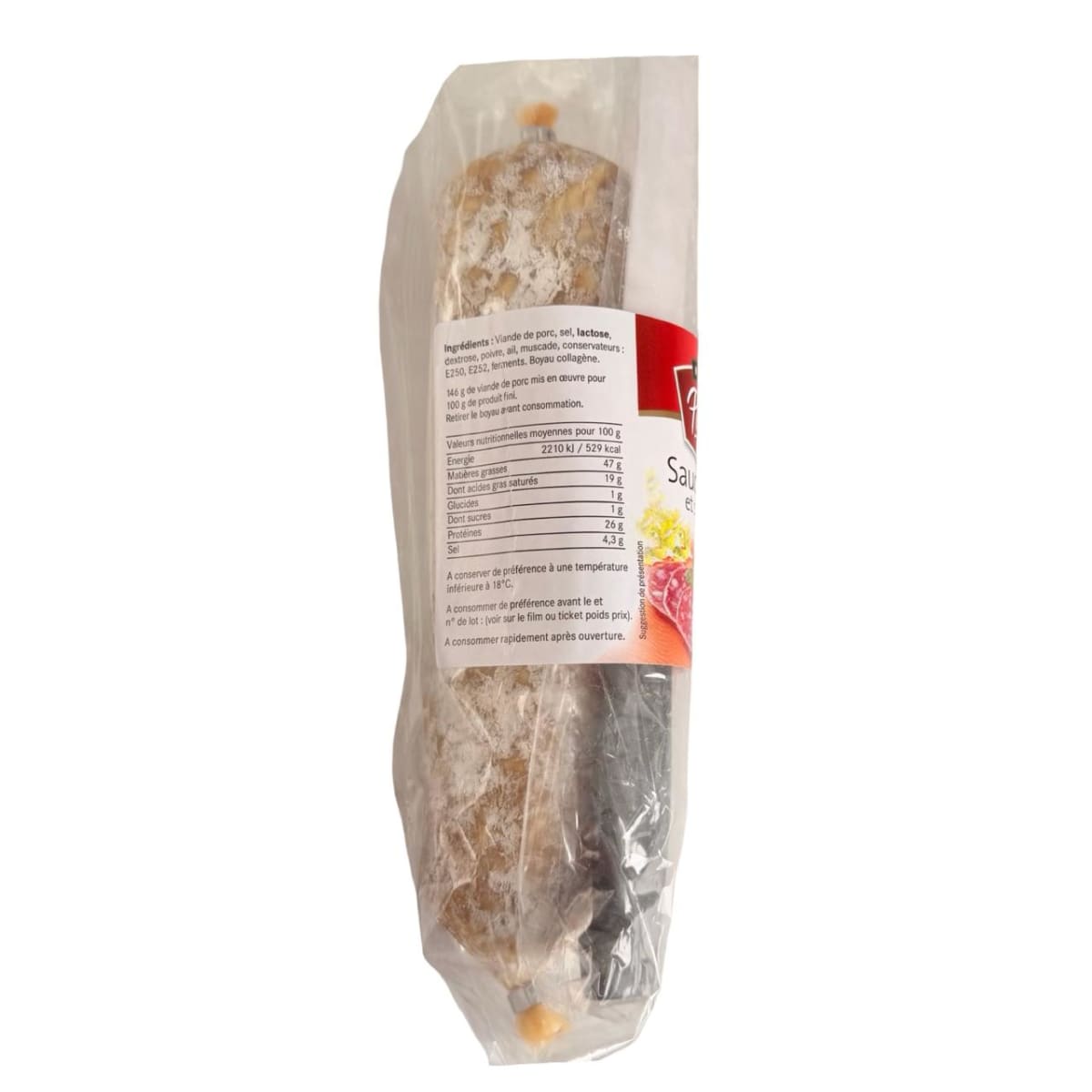 SALCHICHON FRANCES MOSSIEUR POLETTE 400 G2