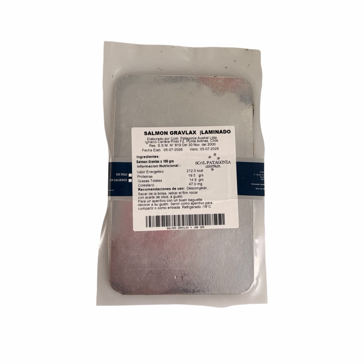GRAVLAX DE SALMON EMPORIO PATAGONIA AUSTRAL 100 G.2