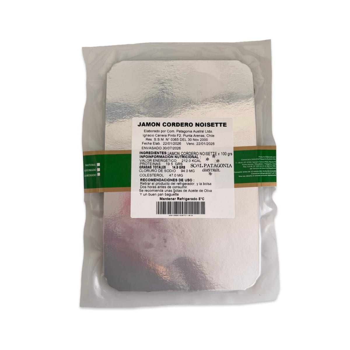 NOISETTE DE CORDERO EMPORIO PATAGONIA 100 G2