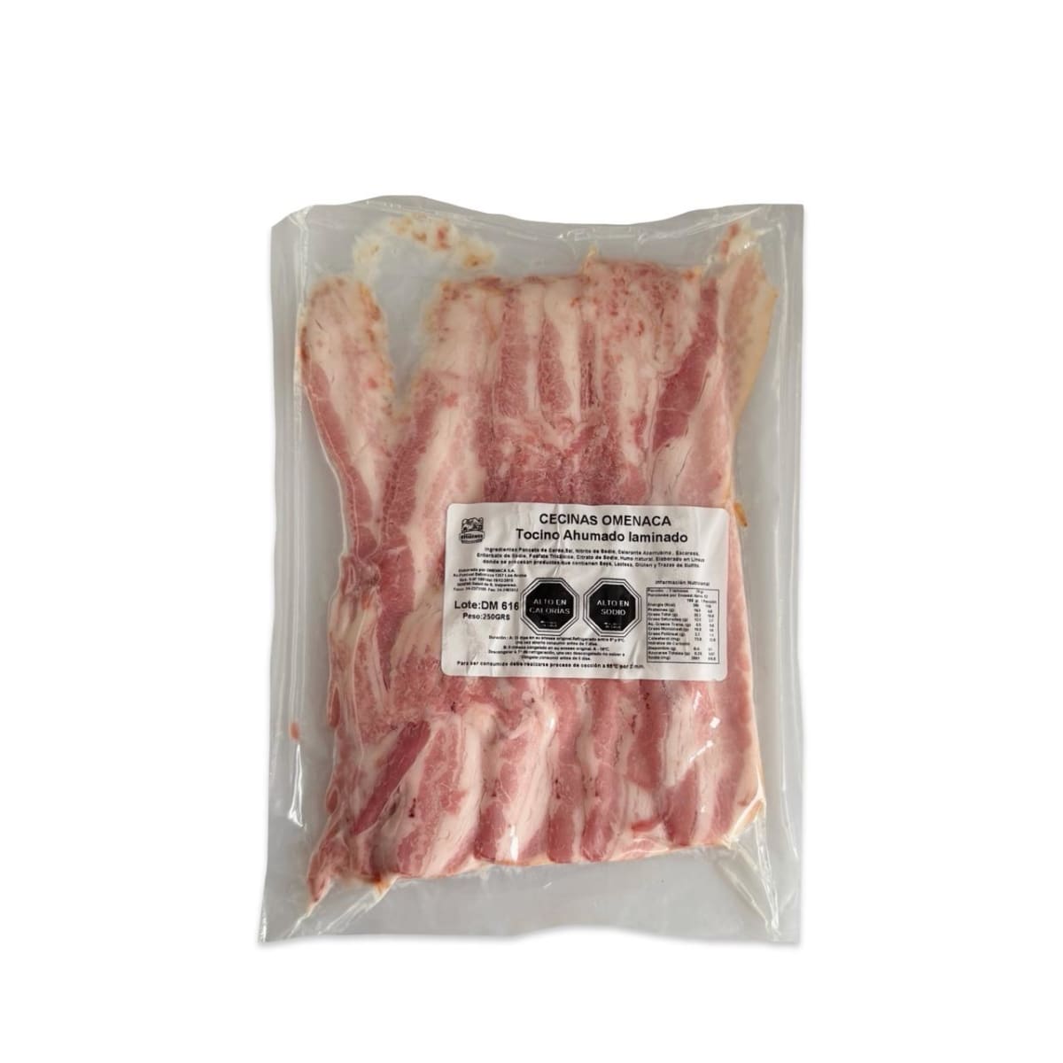 TOCINO OMEÑACA LAMINADO 250 G2