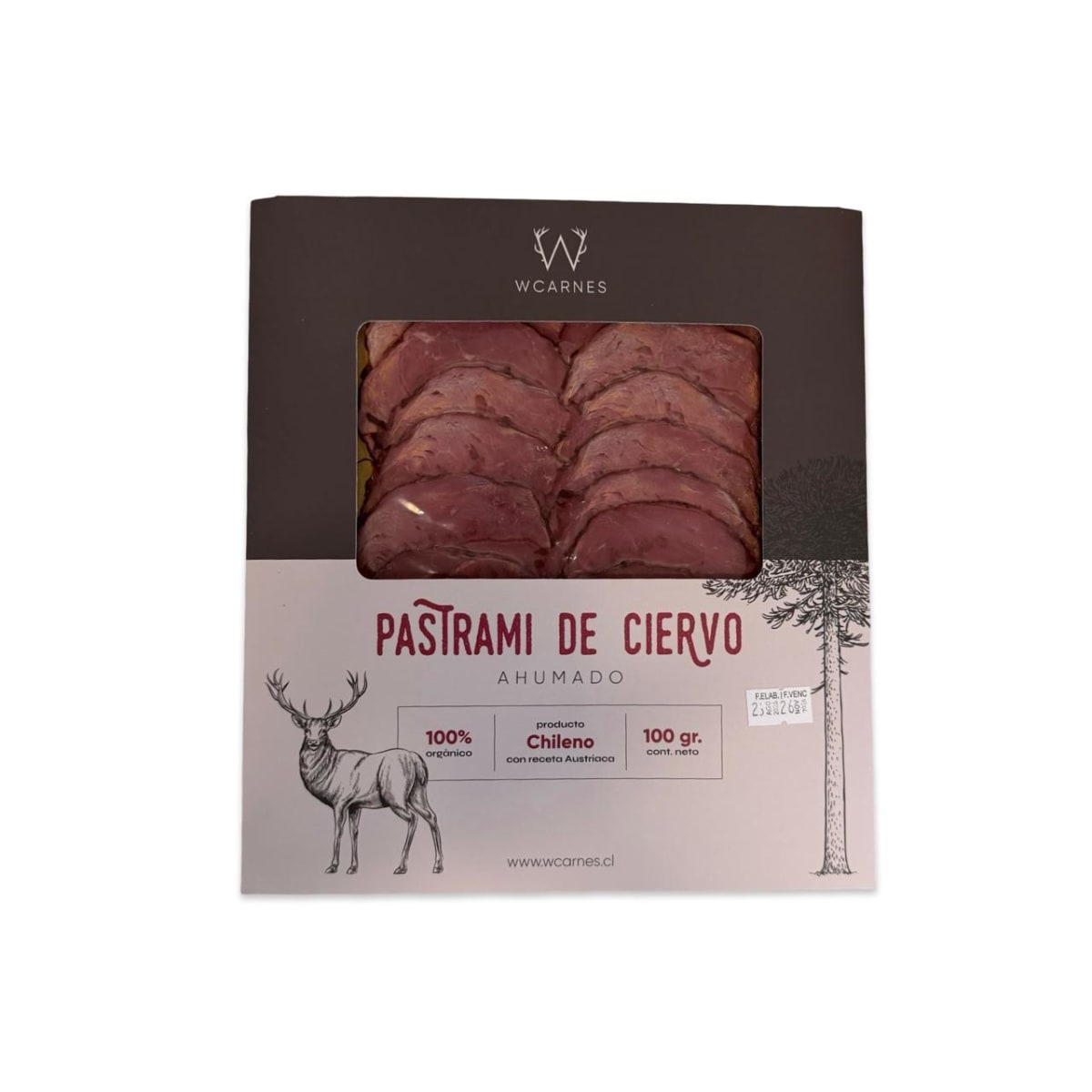 PASTRAMI DE CIERVO WCARNES 300 G.1