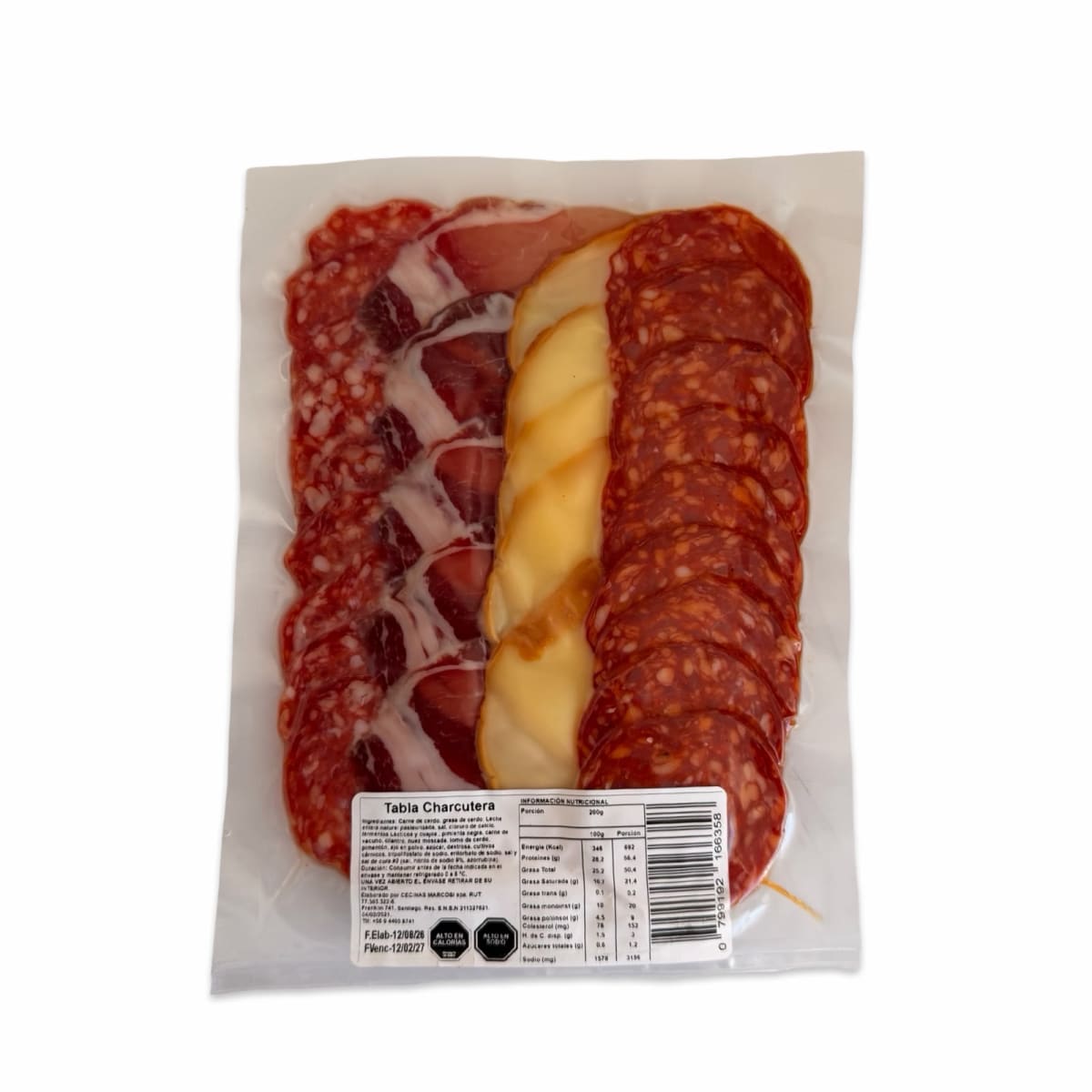 TABLA CHARCUTERA LA CHARCUTERIA 200 G1