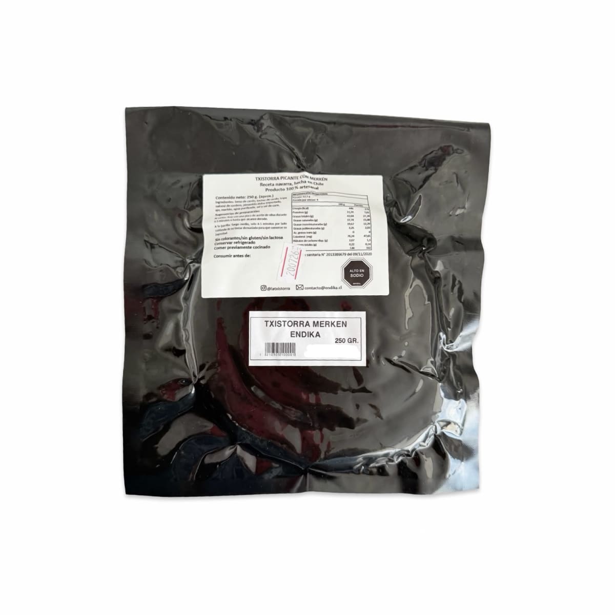 TXISTORRA ENDIKA MERKEN 250 G2