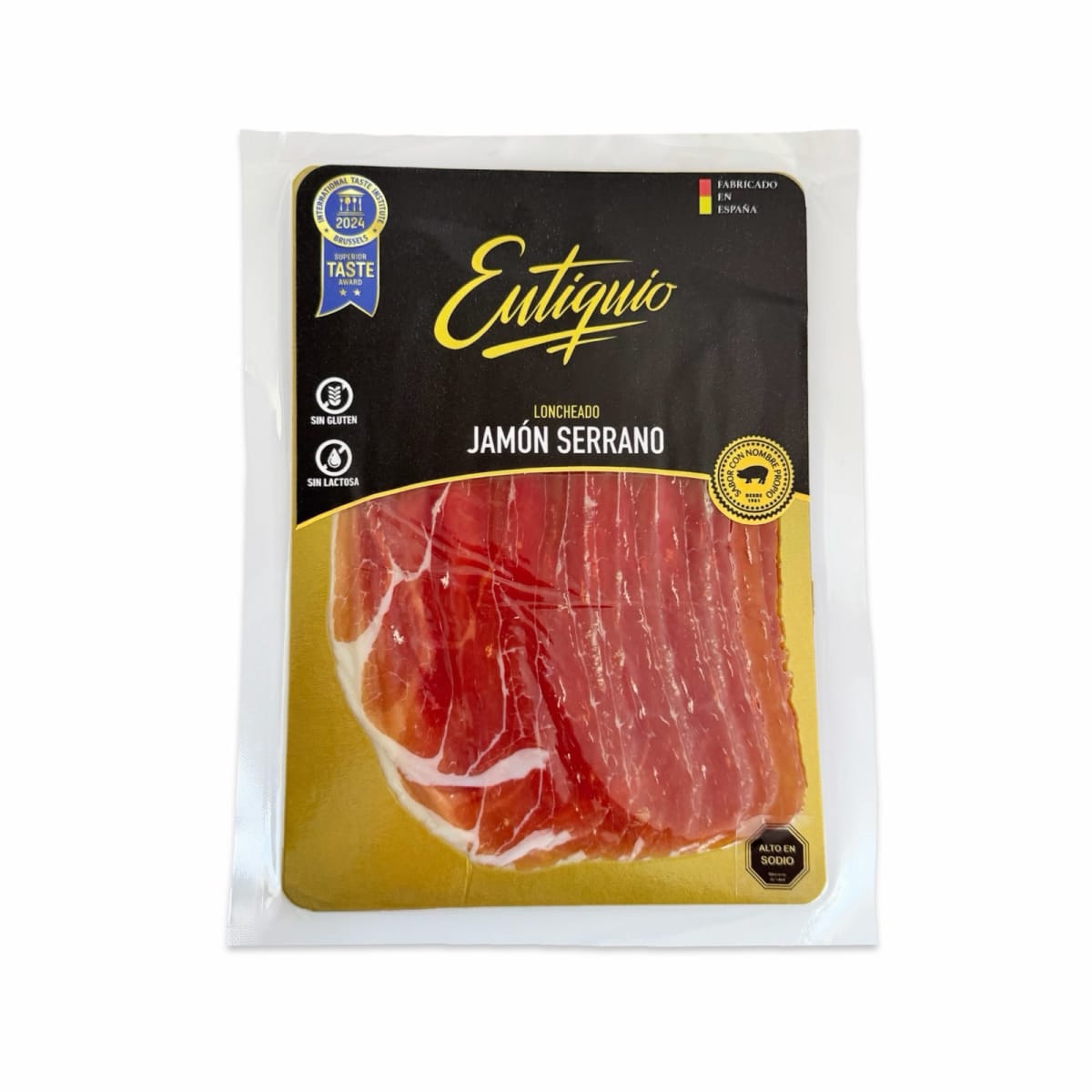 JAMON SERRANO GRAN RESERVA EUTIQUIO SACHET 100 G1
