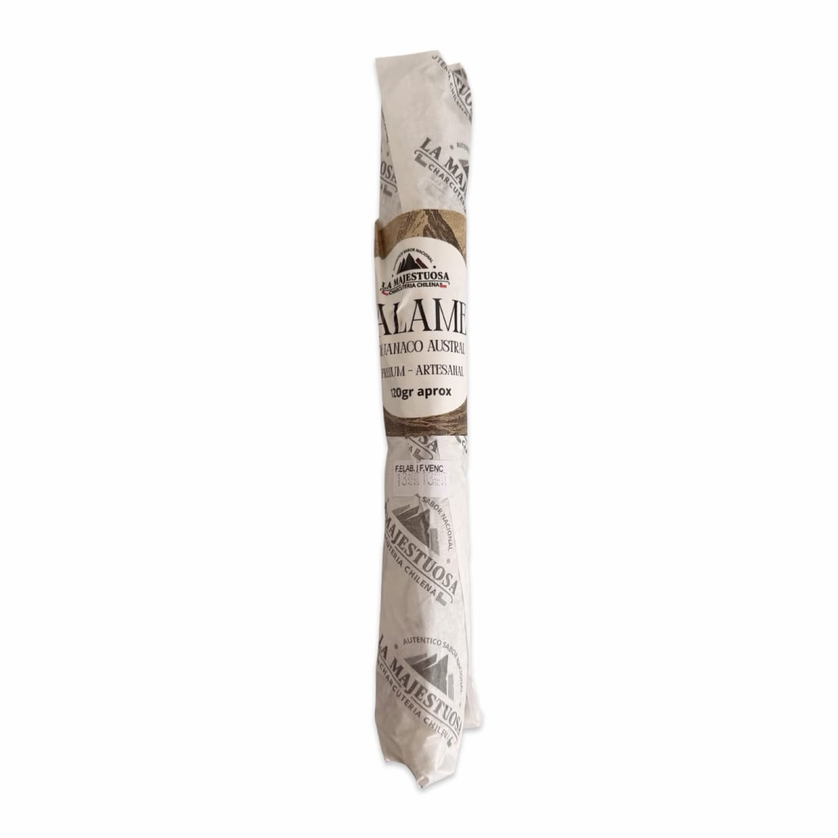SALAME DE GUANACO LA MAJESTUOSA 120 G1