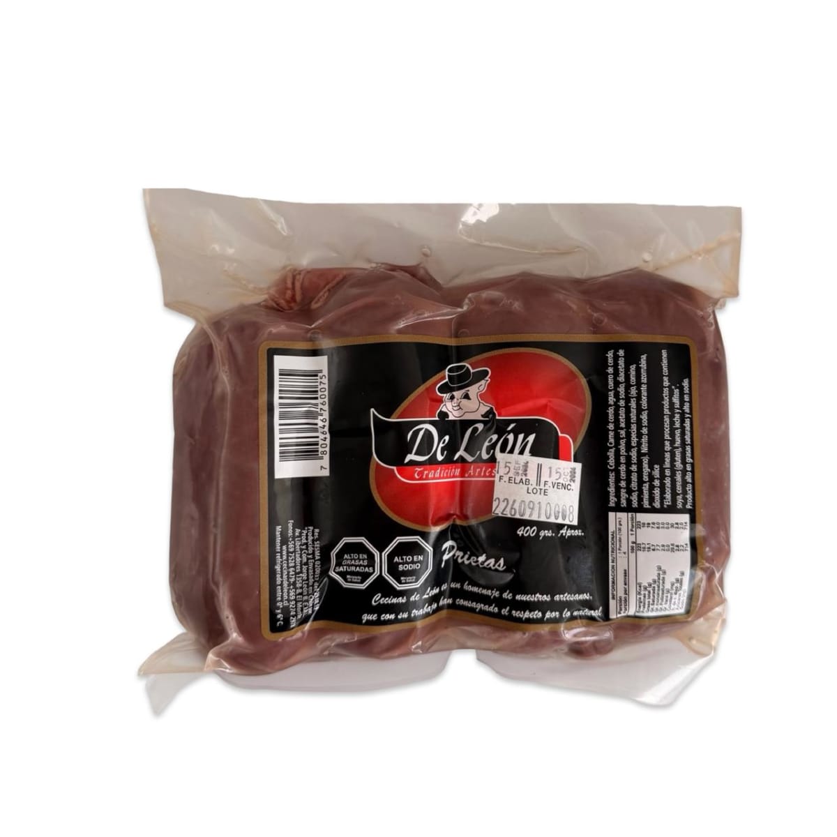 PRIETAS DE LEON 400 G1