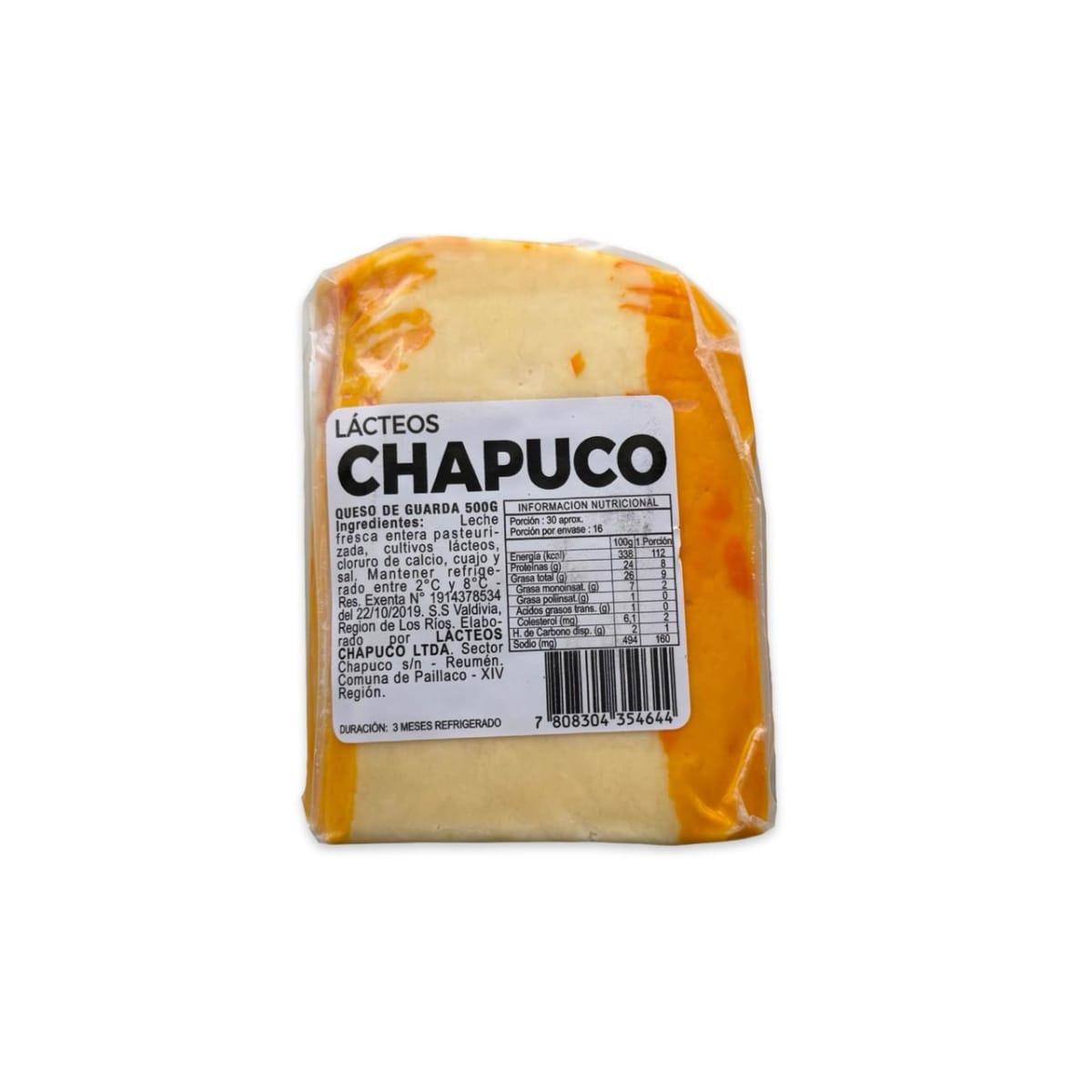QUESO MANTECOSO DE GUARDA CHAPUCO 500 G2