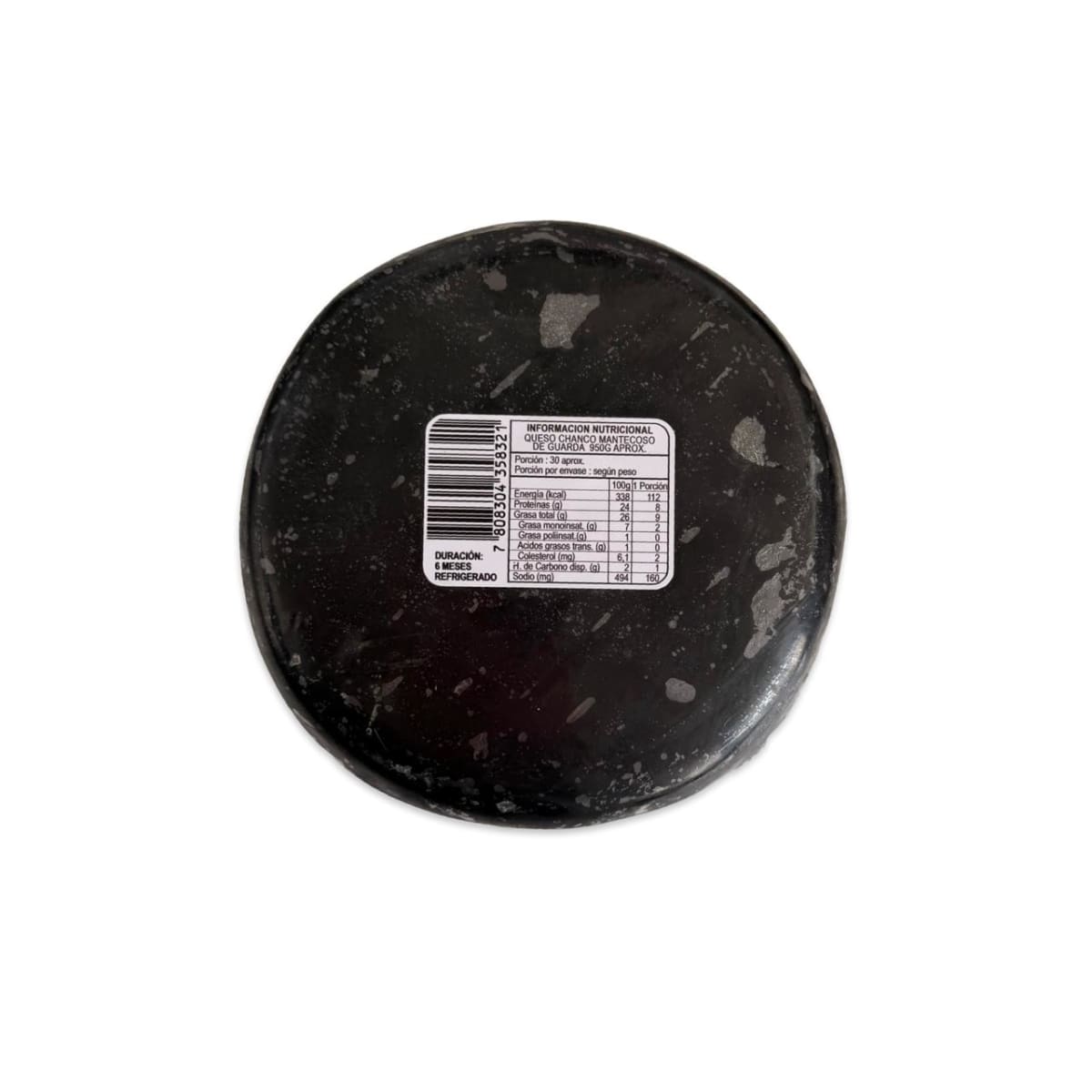 QUESO CHANCO MANTECOSO DE GUARDA CHAPUCO 950 G2