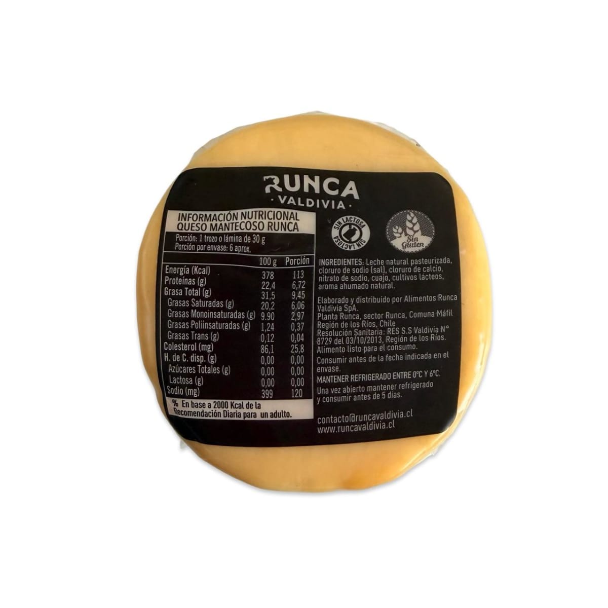 QUESO MANTECOSO AHUMADO RUNCA 200 G2