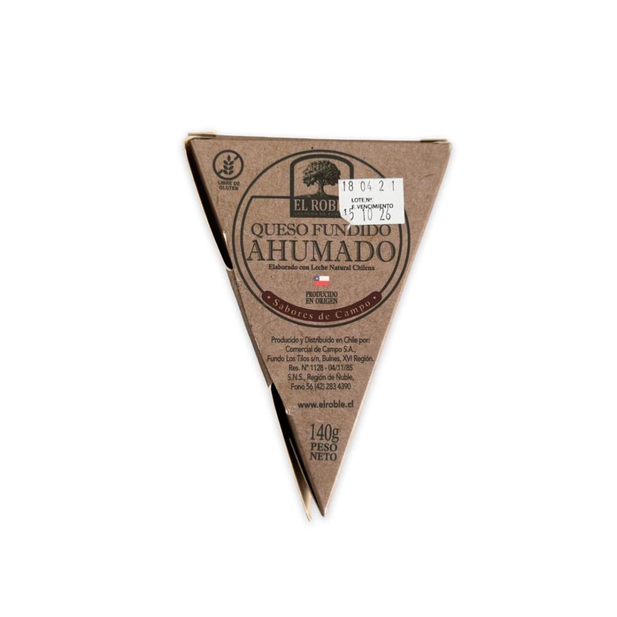 QUESO AHUMADO EL ROBLE 140 G2