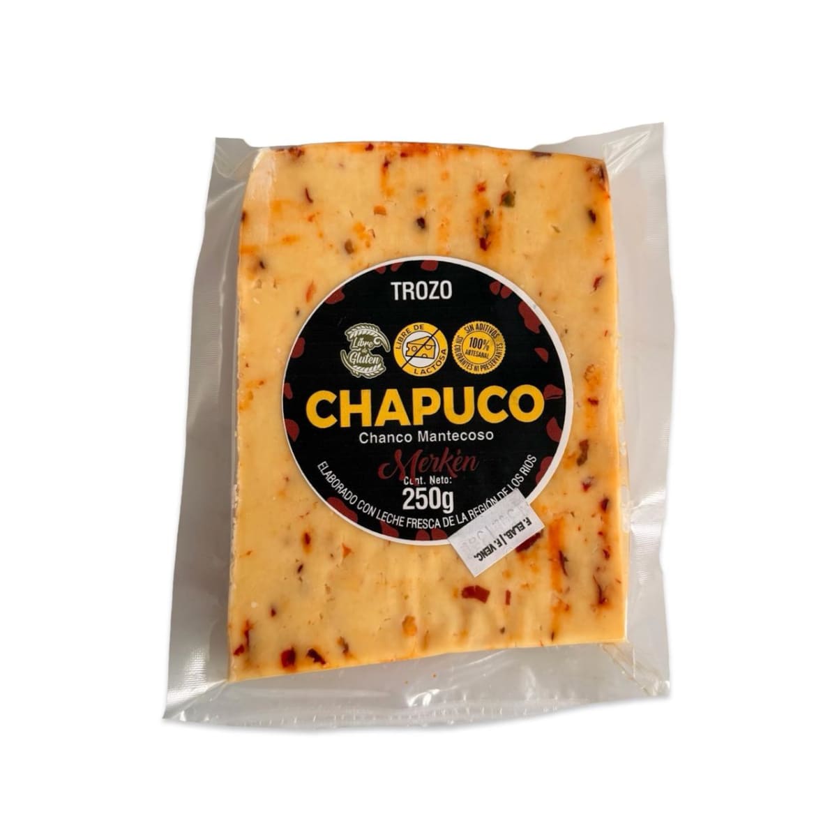 QUESO CHANCO MANTECOSO CON MERKEN CHAPUCO 250 G1