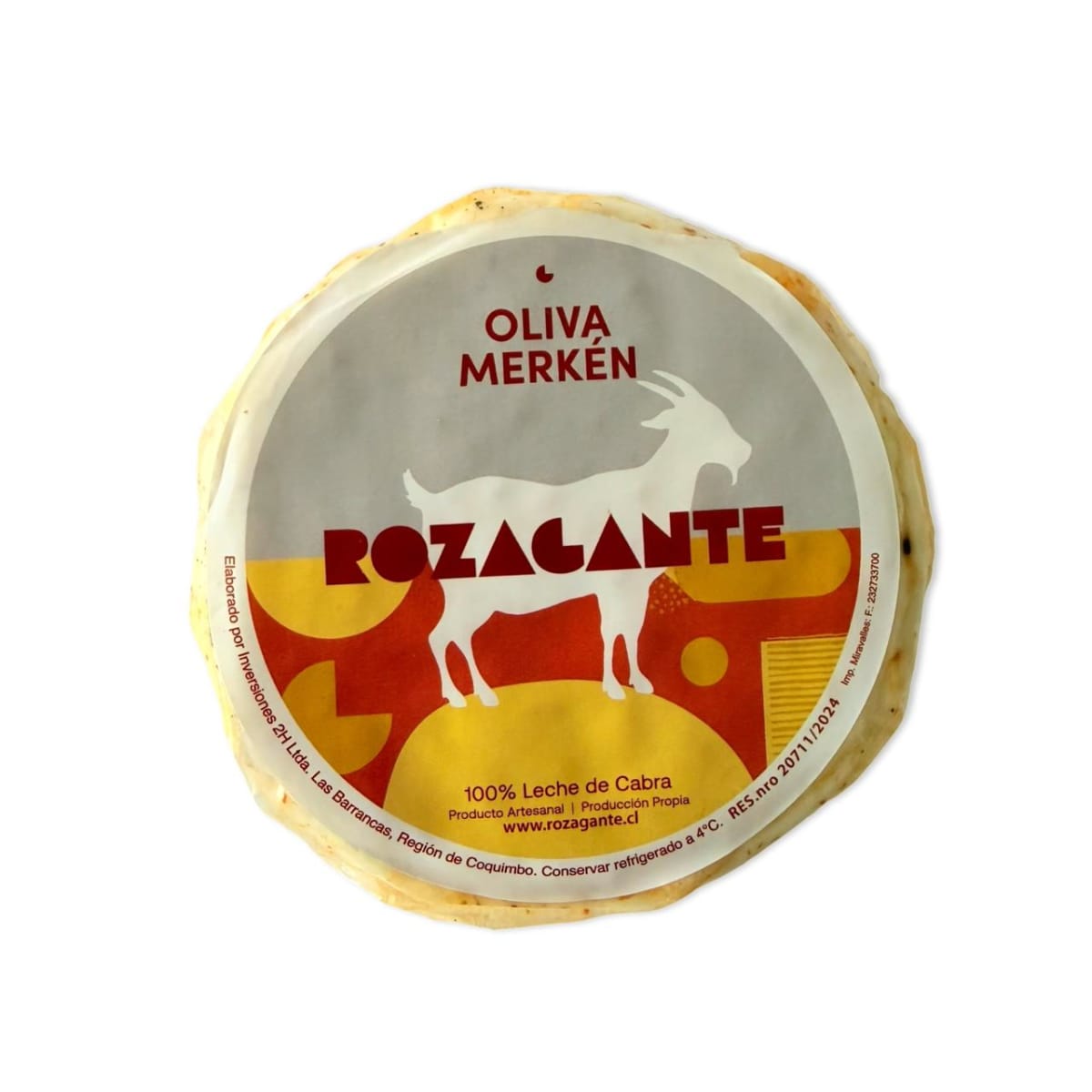 QUESO DE CABRA ROZAGANTE MERKÉN 450 G1