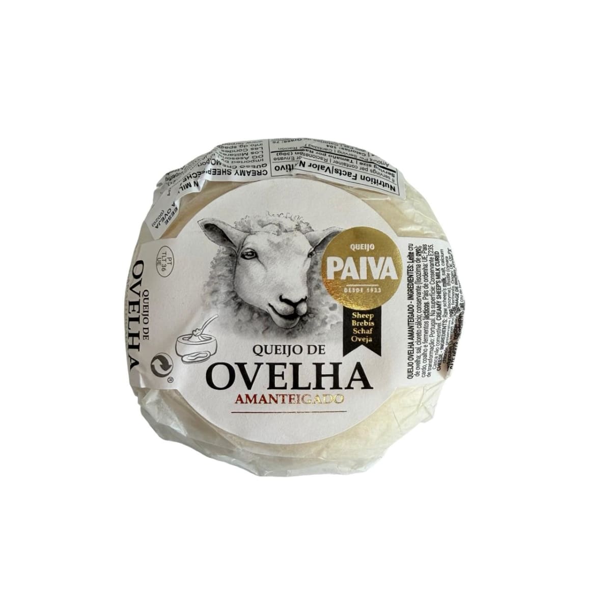 QUESO CREMOSO DE OVEJA PAIVA 240 G1