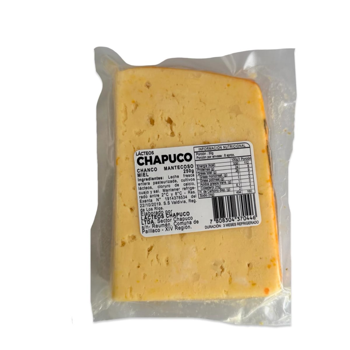 QUESO MANTECOSO CON MIEL DE ULMO CHAPUCO 250 G2