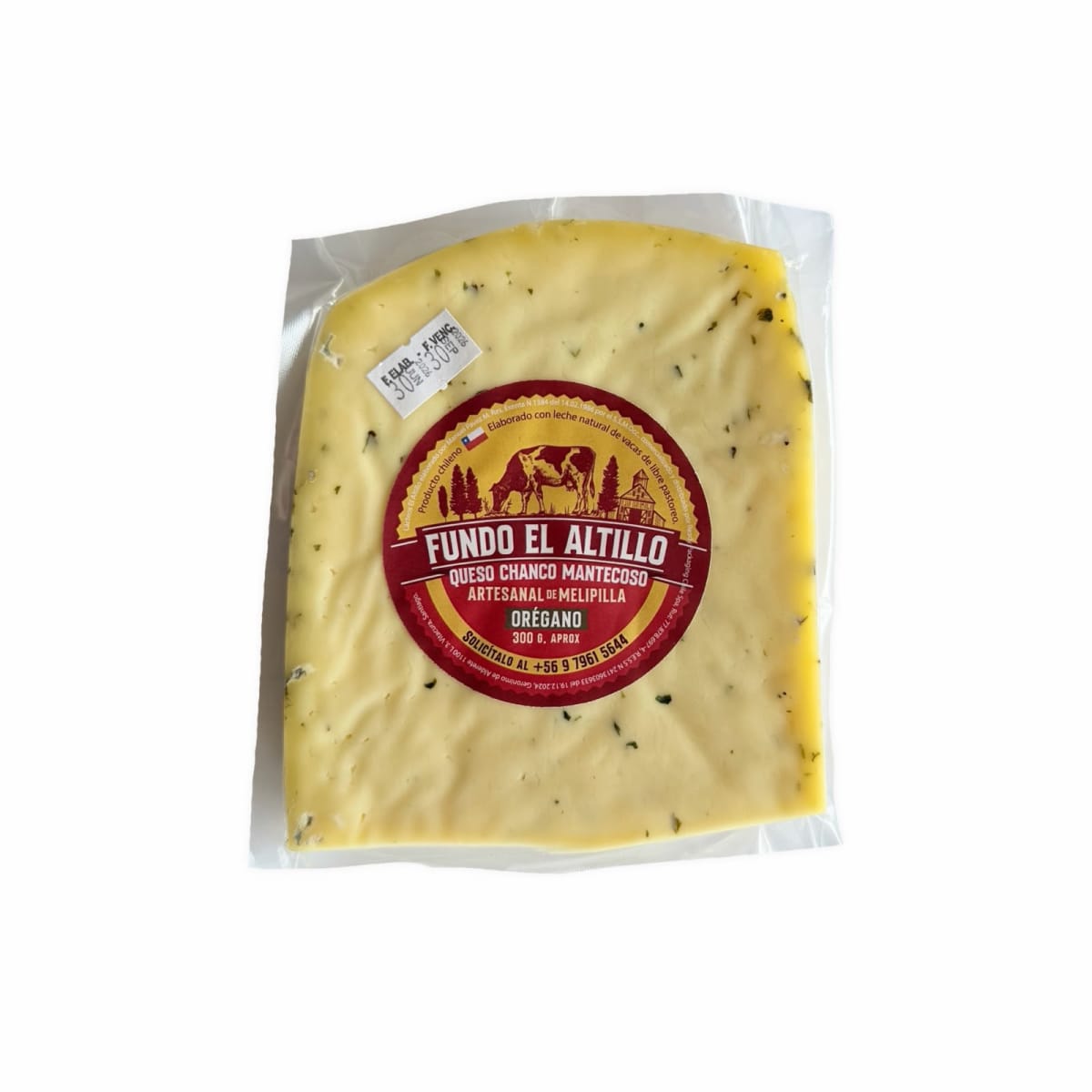 QUESO FUNDO EL ALTILLO OREGANO 300 G1