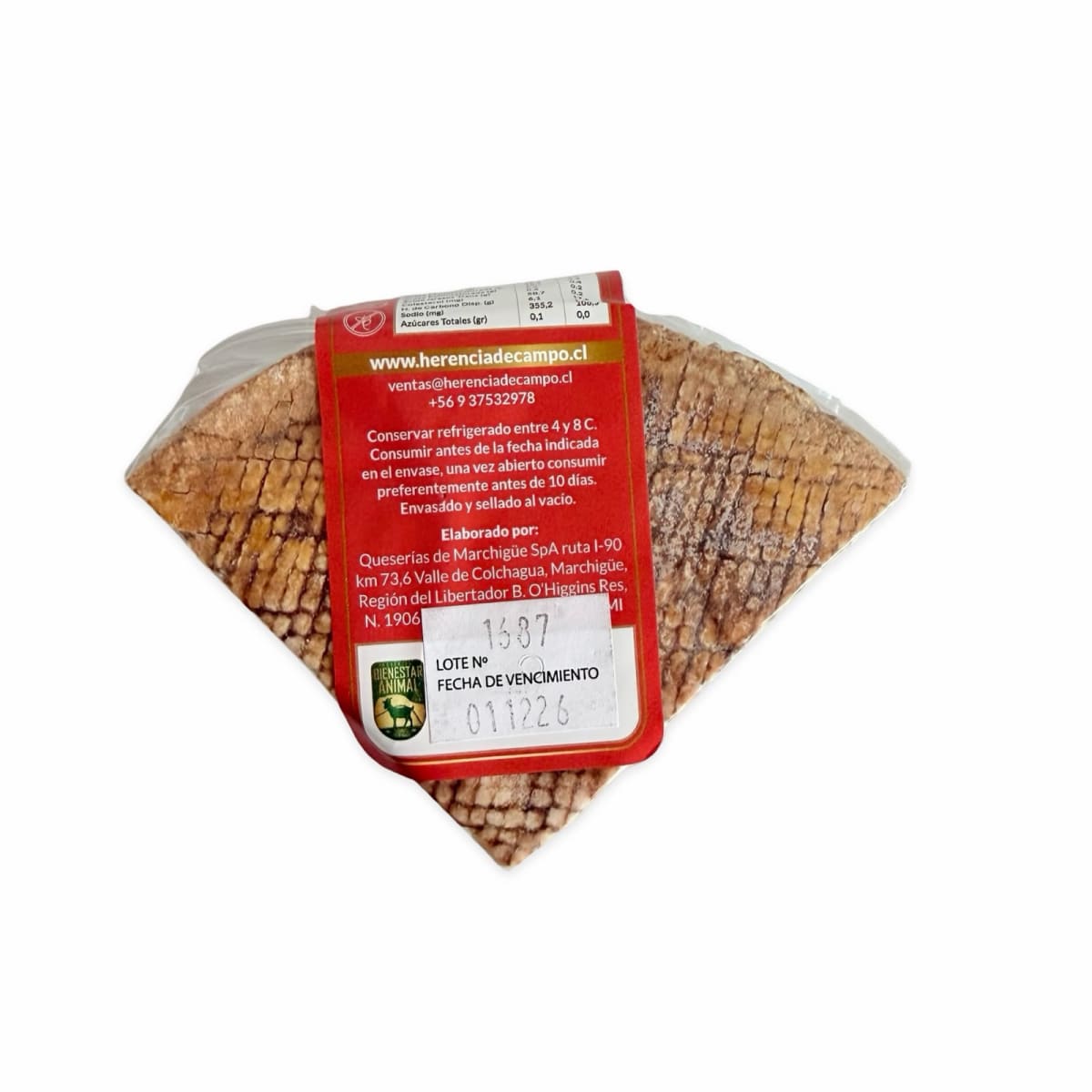 QUESO DE CABRA TIERNO HERENCIA DE CAMPO 140 G2